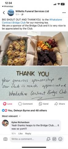 Willets thank you