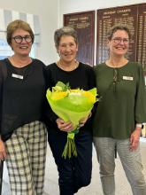 Sue Gordon, Bobbi Drysdale, Ali Barr