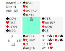 Wed 25 March hand 17